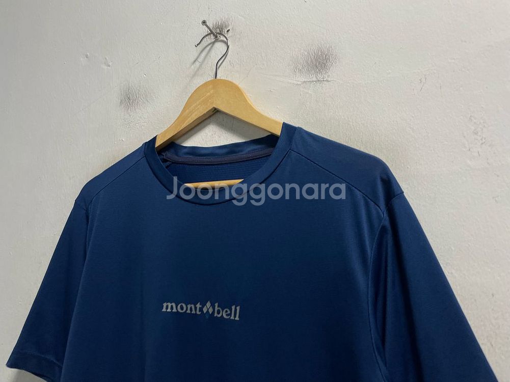 100 Mont bell 몽벨 기능성 스판 반팔티--1