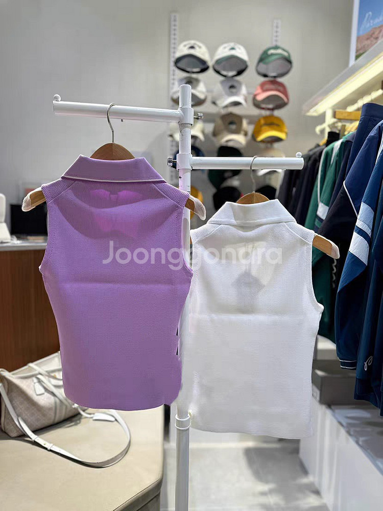 [초특가할인] 말본 여성 민소매 카라티--1