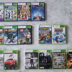 XBOX360 게임CD(15개)
