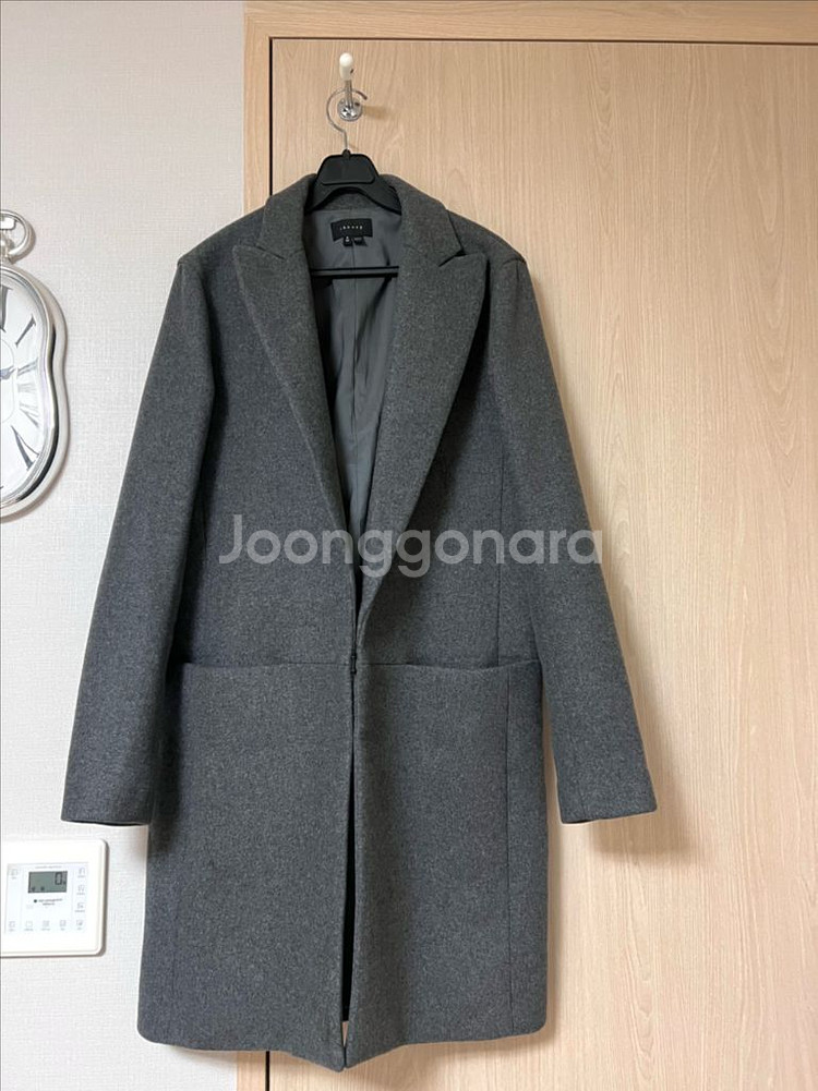 띠어리 THEORY 캐시미어100% 미디 정장 코트--0