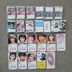 마츠다세이코 카세트테이프,8cm싱글 일괄세트