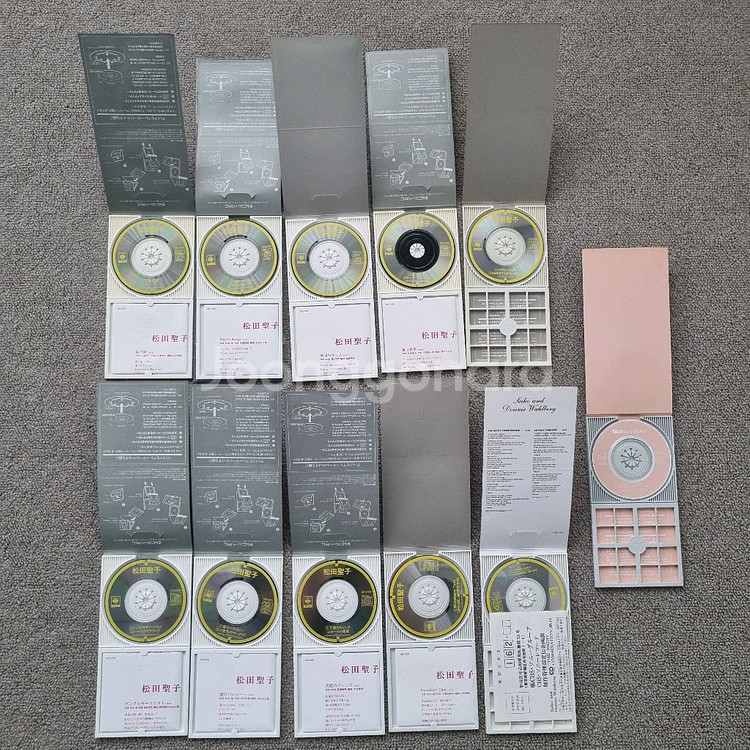 마츠다세이코 카세트테이프,8cm싱글 일괄세트--2