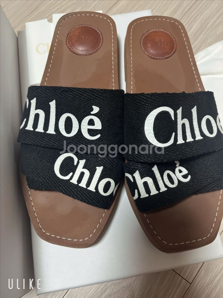 끌로에 슬리퍼(우디뮬) 37사이즈--1