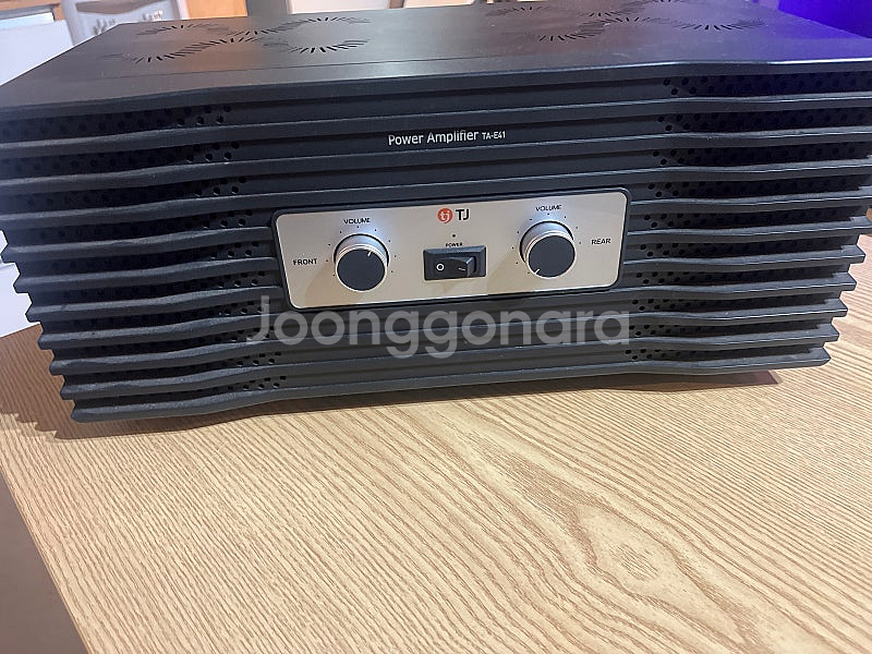 TJ 앰프 TA-E41 파워앰프--0
