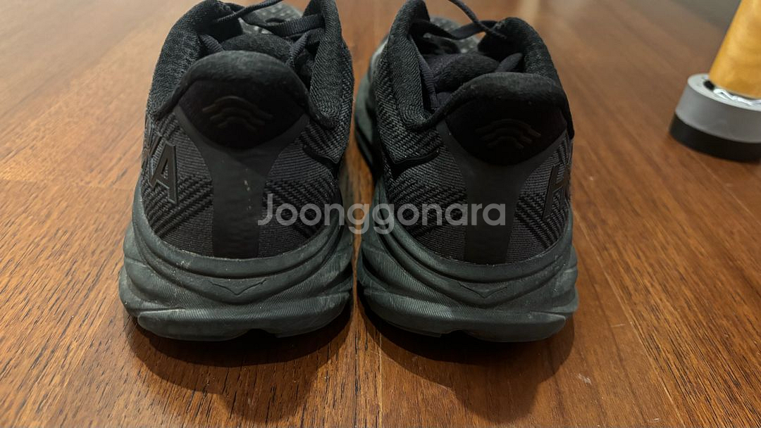 호카 클리프톤9 블랙 260 와이드--2