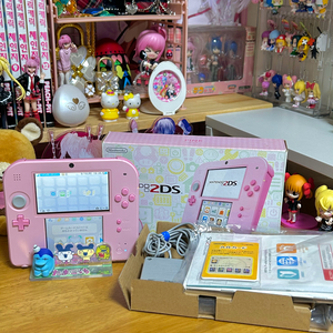 닌텐도 2ds 식빵 핑크 일어판 풀구성
