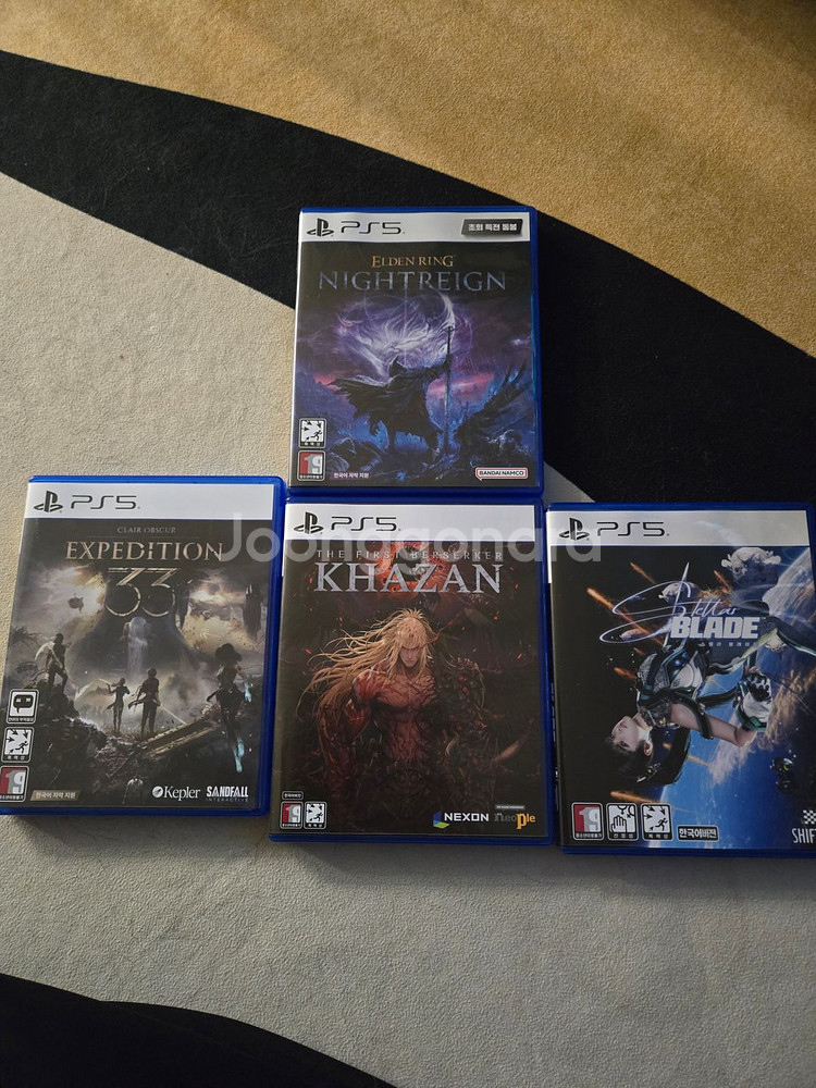 PS5 신규 인기타이틀 판매(엘밤통/스텔라블레이드/카잔--0