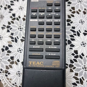 teac cdp 리모컨