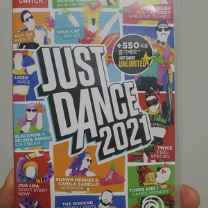스위치 칩 저스트댄스 2021 및 밴드