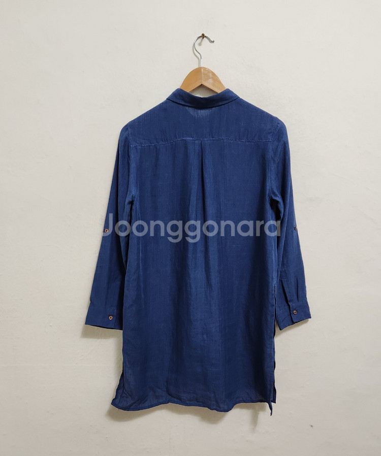 [BCBG] 95 여 롱린넨셔츠--5