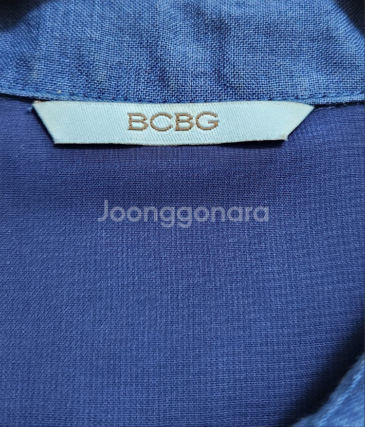 [BCBG] 95 여 롱린넨셔츠--4