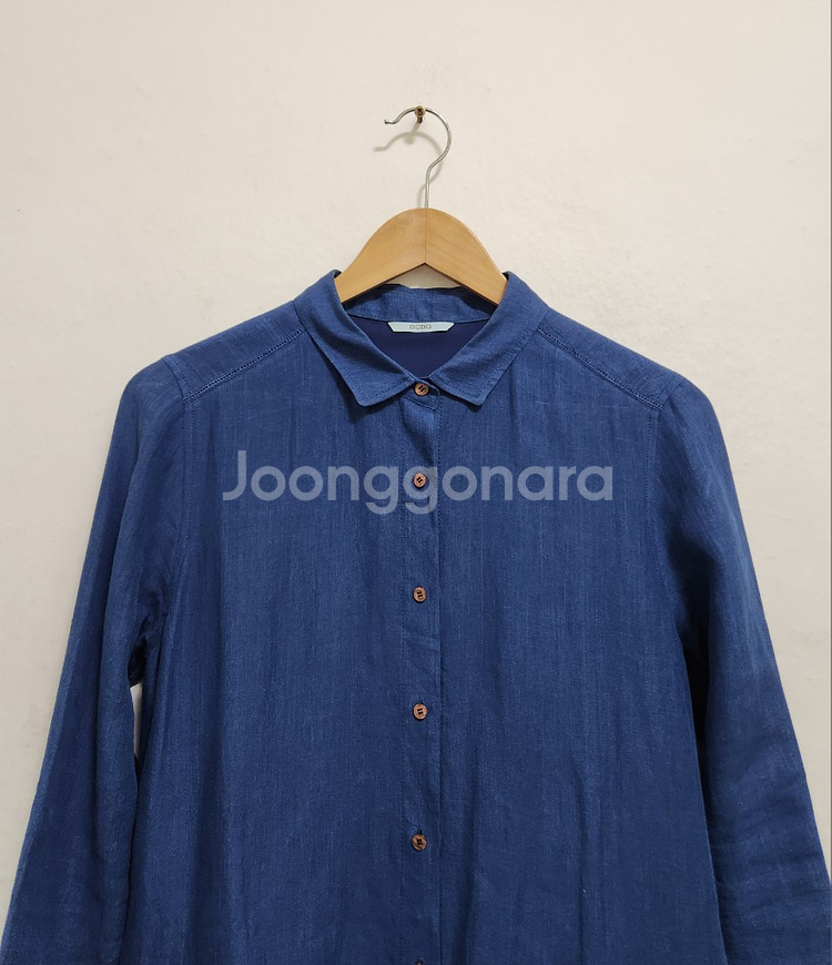 [BCBG] 95 여 롱린넨셔츠--6