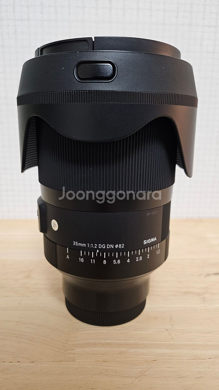 시그마 A 35mm f1.2 소니마운트 팝니다--5