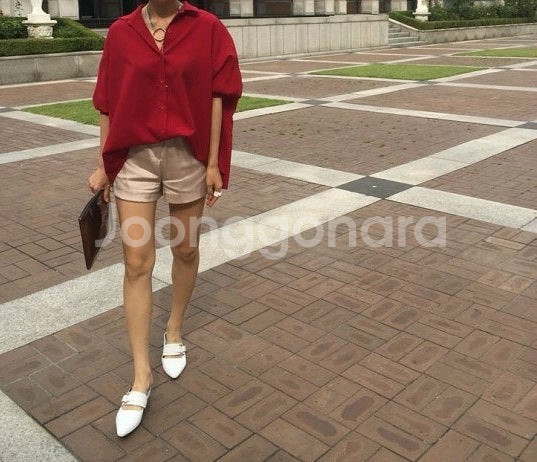 바이샤 레드 셔츠--3
