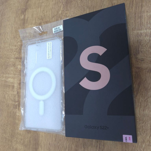 갤럭시 s22+ 핑크골드 256GB, 맥세이프케이스