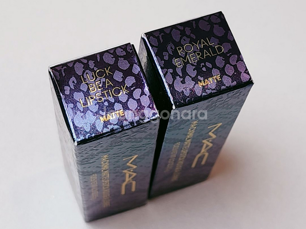 맥 럭 스럭 한정판 립스틱 2종 쿄카 립스틱--1