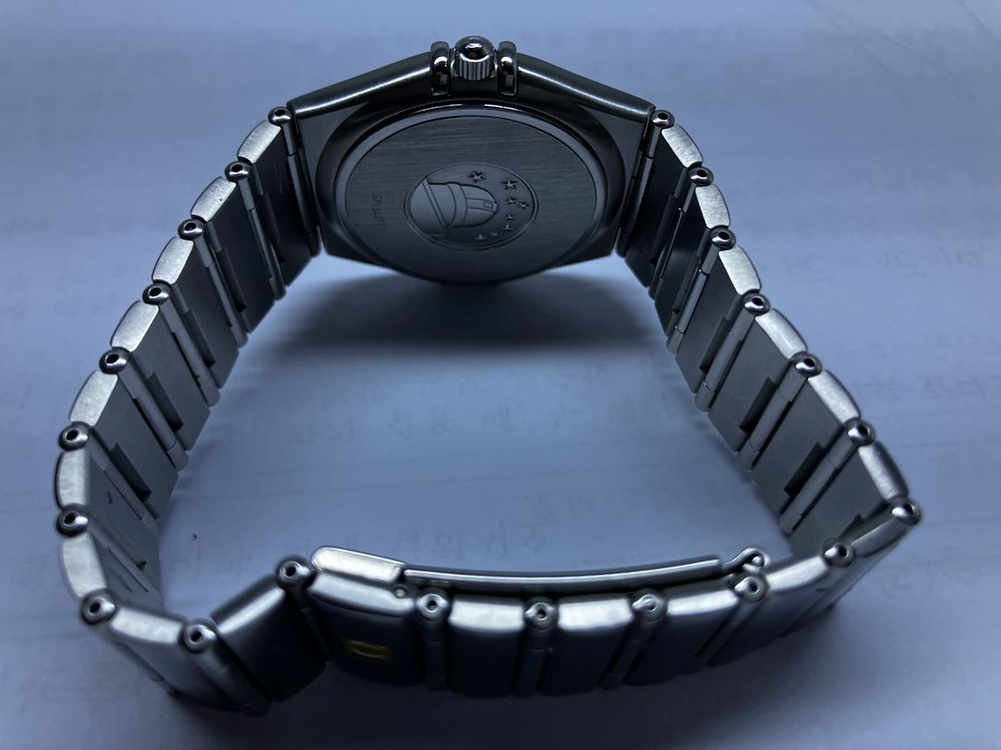 오메가 컨스틸레이션 쿼츠 34mm--4