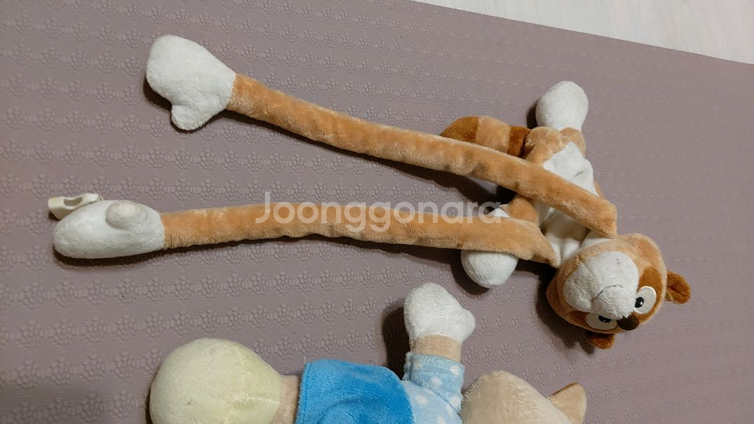 롯데월드 로티 인형. 목에 거는 인형가방--2