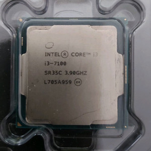 cpu i3-7100 택포