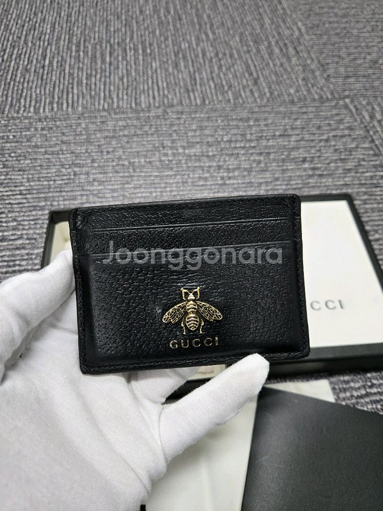 [정품]구찌 애니멀 꿀벌 카드지갑--0