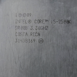 I5 2500K + DDR3 4G 두개(8GB)