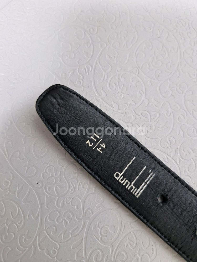 던힐 가죽벨트 정품--3