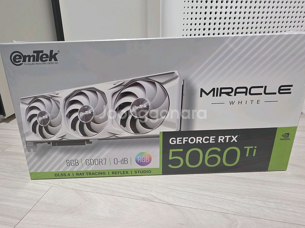 RTX5060TI 미라클 화이트 새상품--0