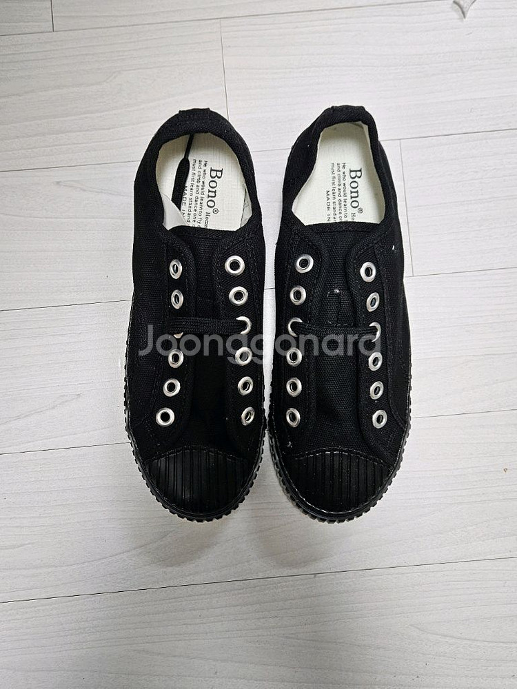 급매 새상품) 기본 스니커즈 여성 운동화 블랙 235사--1