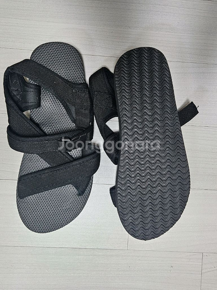 급매 새상품) 스트랩 버클 슬리퍼 여성 샌들 뮬 구두--2