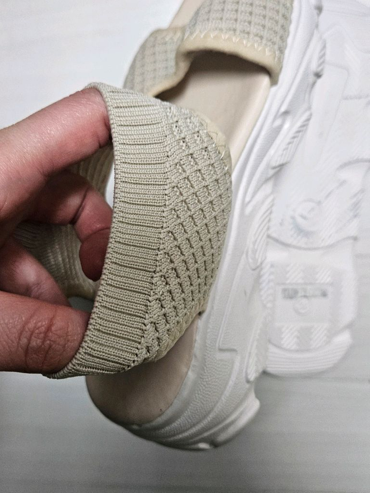 급매 새상품) 밴딩 스판 슬리퍼 여성 샌들 뮬 구두 신--3