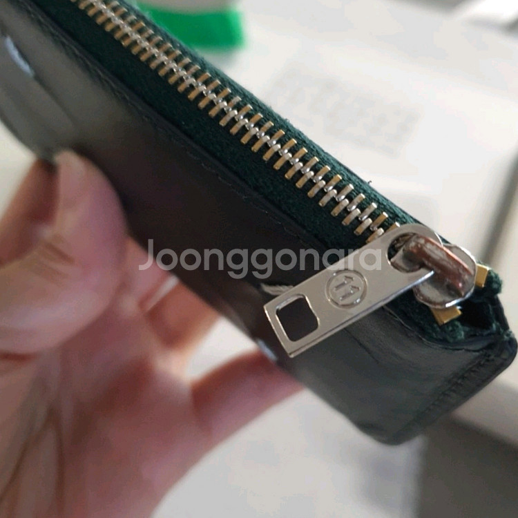메종마르지엘라 정품 카드 홀더 지퍼 카드 지갑--1