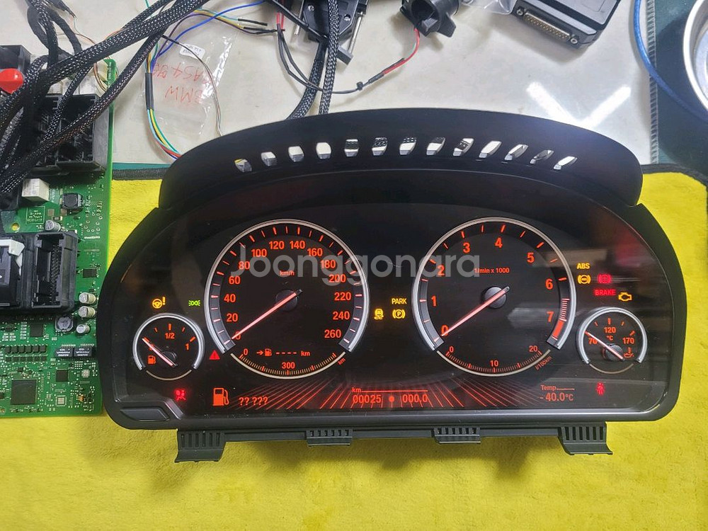 bmw F바디 6WA 6WB 계기판 초기화--2