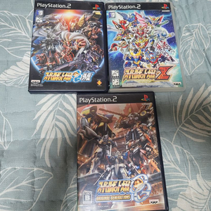 ps2 플스2 슈퍼로봇대전 정발판 2개 팝니다