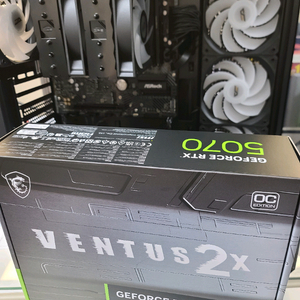 라이젠 9700X, RTX 5070 게이밍 컴퓨터 PC