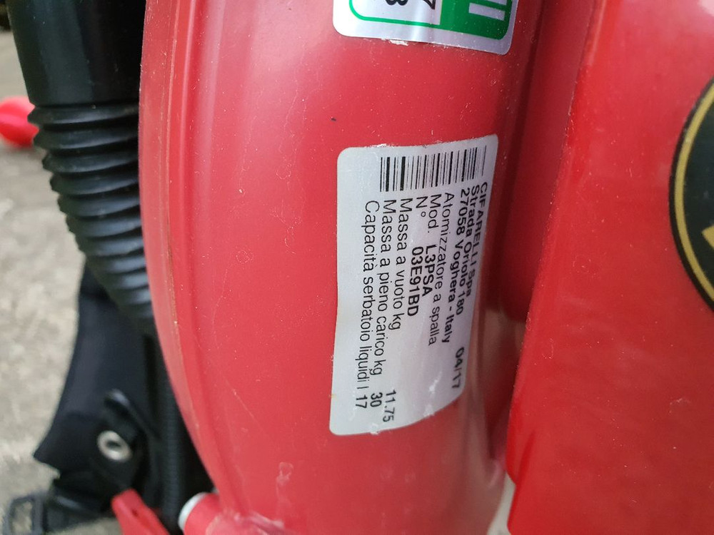 동력분무기 치파렐리--1