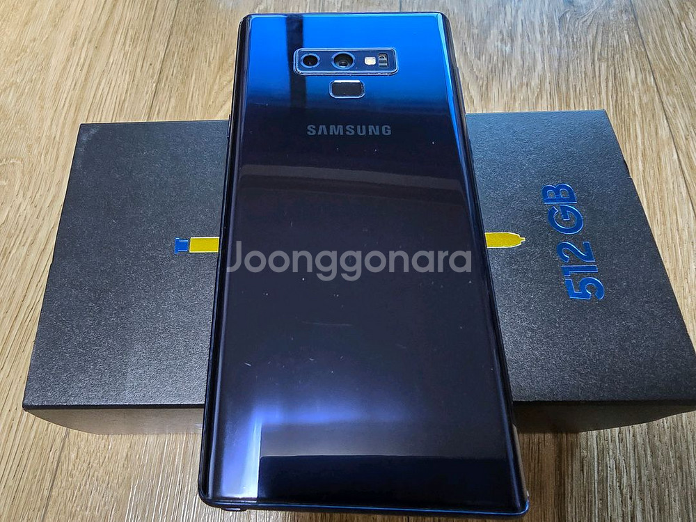 갤노트9 오션블루 512gb 팝니다--6