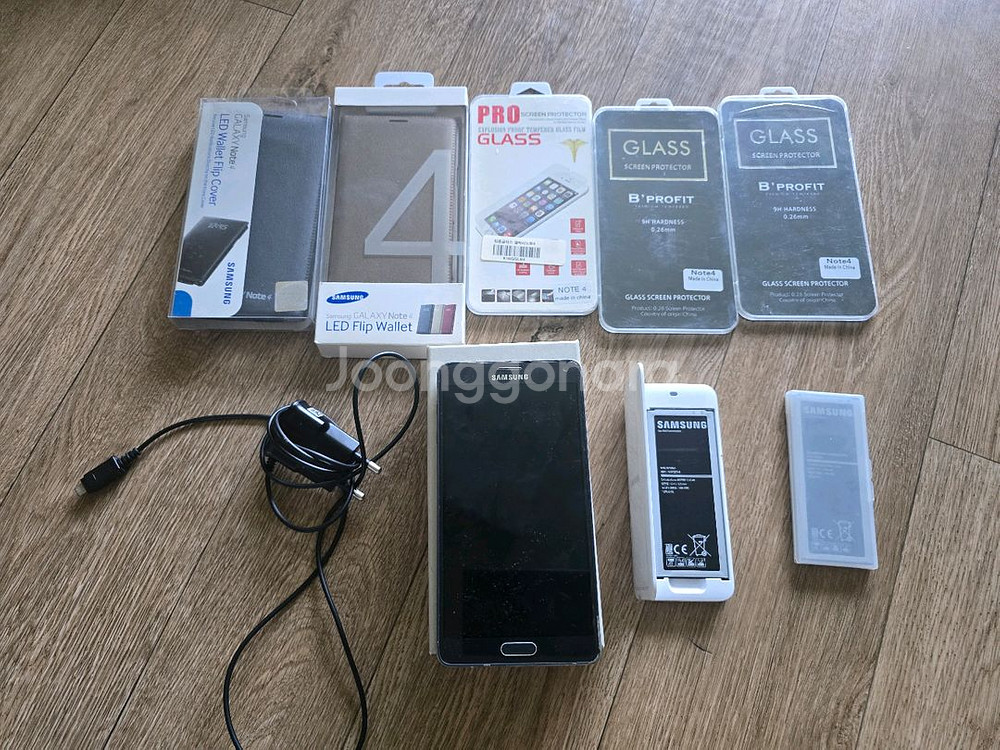 삼성 갤노트4 차콜블랙 32g 팝니다--0