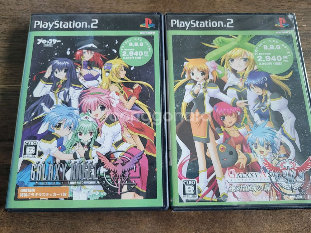 ps2 플스2 갤럭시엔젤 1&2 일괄 판매합니다--0