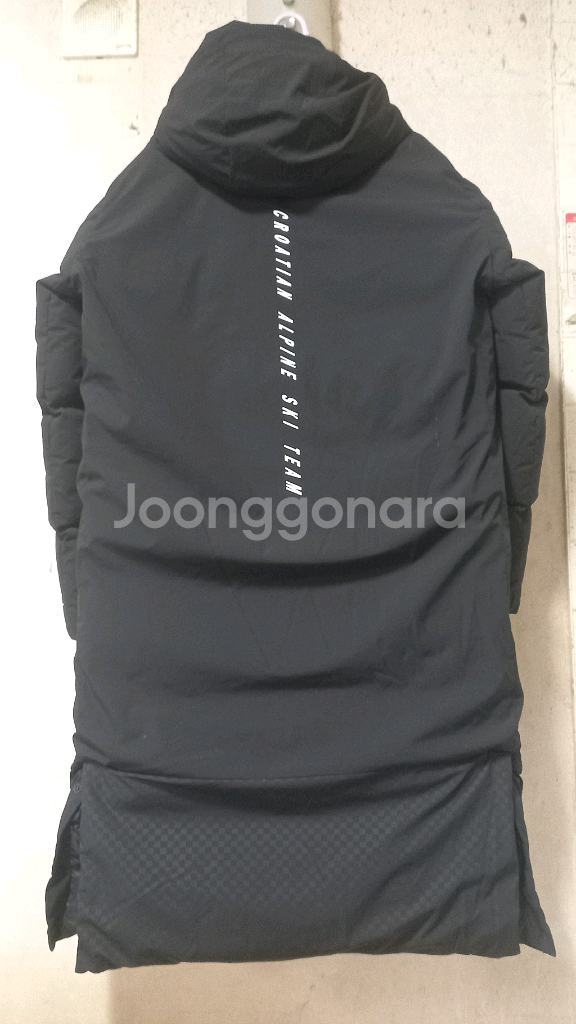 미즈노 크로아티아 크로스키팀 롱패딩점퍼 95사이즈--3