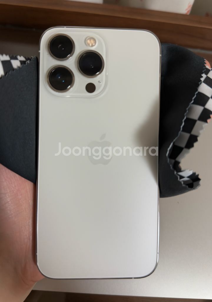 아이폰 13프로 화이트 128GB 자급제--6