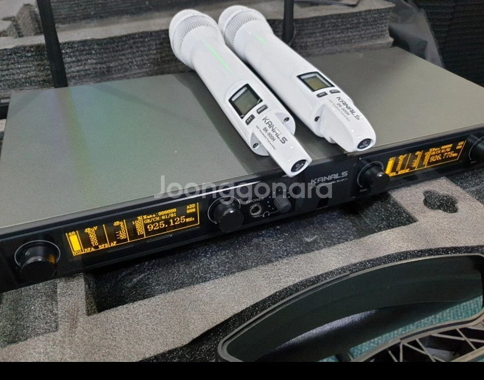 2채널무선마이크/카날스 bk3002--6