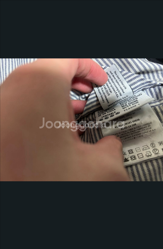 몽클레어 정품 감마블루 패딩 점퍼 남녀공용 2사이즈--2