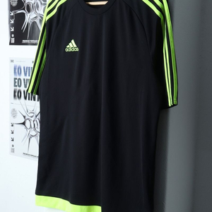 (2XL) 아디다스 반팔 티셔츠 빅사이즈 기능성 블랙