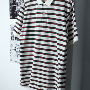 (XL-2XL) 칼하트 반팔 카라 티셔츠 스트라이프