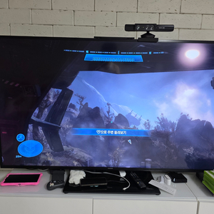 XBOX360S+키넥트+패드2개+게임10개 팝니다.