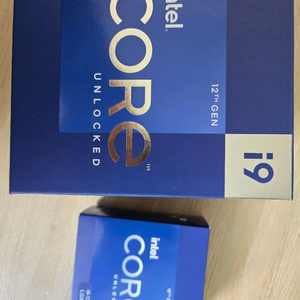 리퍼 받은 인텔 i9-12900K 새상품 CPU 팔아요
