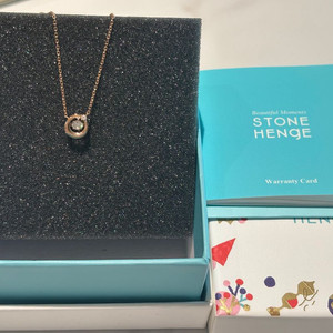 스톤헨지 댄싱스톤14k목걸이
