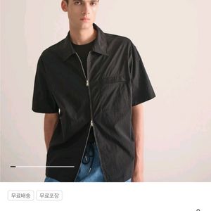 띠어리 나일론텍스쳐 실리안 슬리브셔츠 / Theory