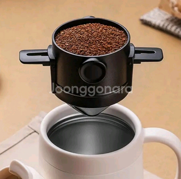 종이 필터가 필요 없는 휴대용 커피 드립퍼--0