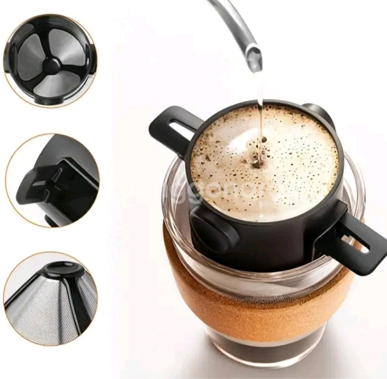 종이 필터가 필요 없는 휴대용 커피 드립퍼--2